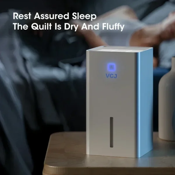 1.1L Portable Dehumidifier Smart Air Purifier Moisture Absorbers Machine for Home Room Office Eliminate Damp Mold and Moisture - Image 2