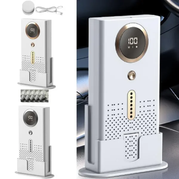 Electric refrigerator air purifier Bedroom deodorizer Effectively remove odors and keep the bedroom fresh Long battery life - Image 2