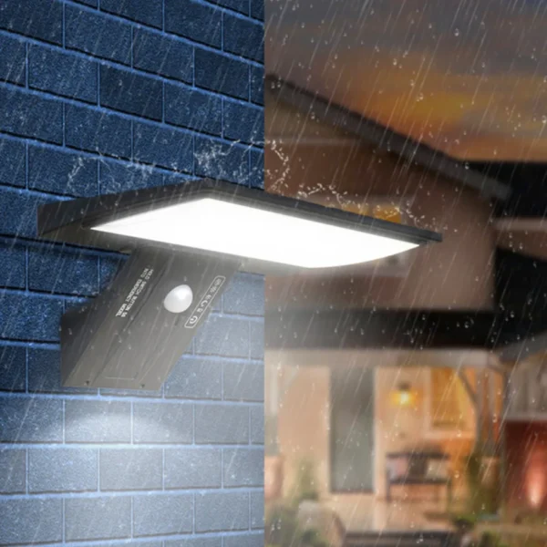 Solar Security Lights Solar Flood Lights Outdoor Waterproof with Motion Sensor 4 Modes 90 LEDs Wall Lights for Porch Yard Garden - Image 15