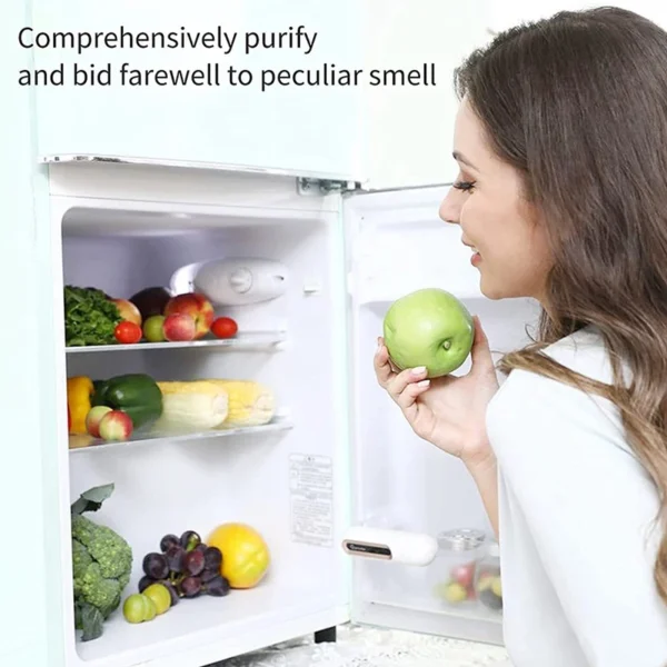 Xiao Mi O3 Ozone Generator Air Purifier,Refrigerator Deodorizer,Food Shelf Life Extender,Remove Smoke Pet Toilet Smell for Odors - Image 8