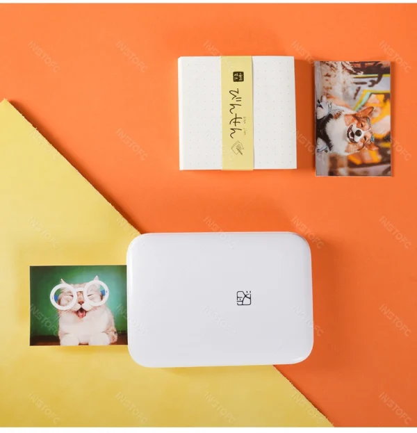 MT53 Color Photo Wifi Printer Portable Mobile Phone Mini Bluetooth Handheld Pocket Printing Machine 2x3 inch Sticky-Backed Paper - Image 28