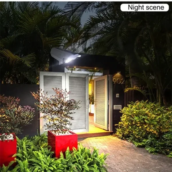 77LED Solar Light Simulation Security Dummy Camera Motion Sensor Outdoor Night Light IP65 Waterproof Lamp 3 Mode For Home Garden - Image 12