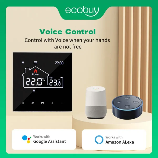 Tuya Wifi Thermostat Floor Heating  Smart Home Wifi Thermostat Electric Heating 220V Thermostats Intelligents Google Home Alexa - Image 25