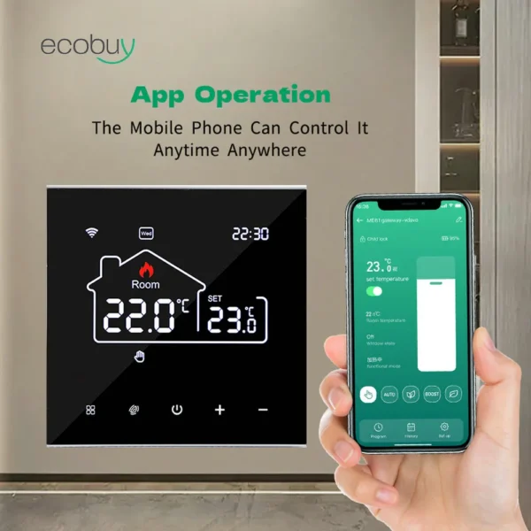 Tuya Wifi Thermostat Floor Heating  Smart Home Wifi Thermostat Electric Heating 220V Thermostats Intelligents Google Home Alexa - Image 14