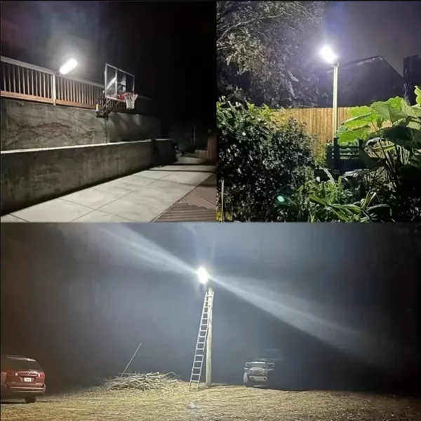 250W Solar Lights Outdoor Waterproof 8000LM LED Flood Lights Motion Sensor with Remote 3 Modes Street Lamp for Yard Garden Path - Image 9