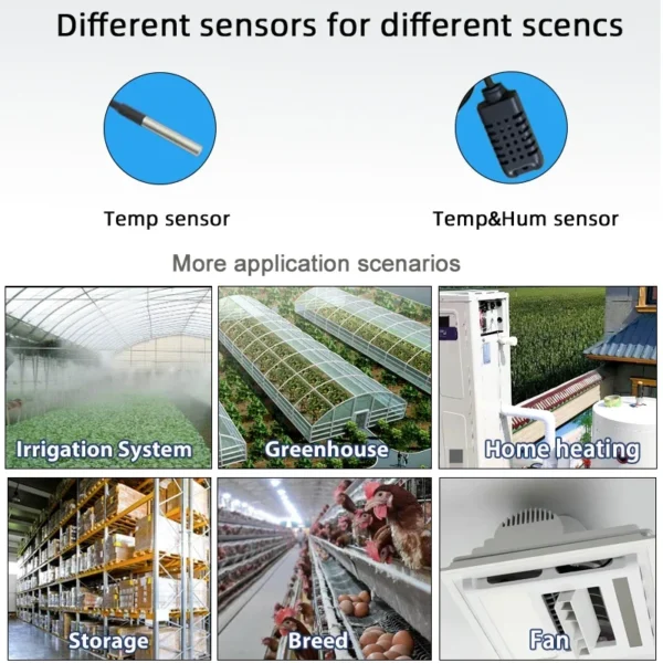 Mumubiz Tuya Zigbee Switch With Temperature Humidity Sensor ,Smart 16A 3000W Thermostat TH16 Data Monitoring Alexa Compatible - Image 15