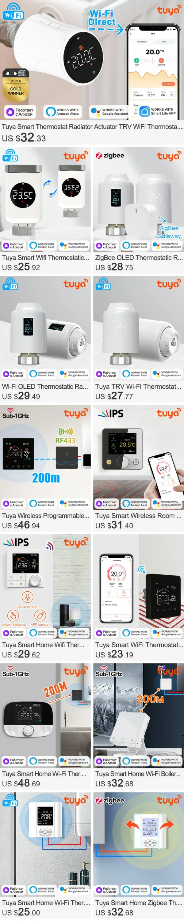 Tuya Wifi Thermostat Floor Heating  Smart Home Wifi Thermostat Electric Heating 220V Thermostats Intelligents Google Home Alexa - Image 34