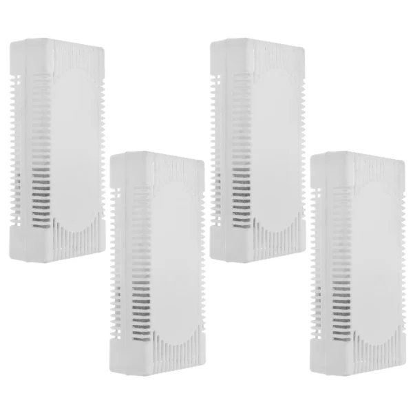 4Pcs Refrigerator Air Purifier box Deodorize Bin Case Activated Carbon box Refrigerator Deodorant Smell Fresh holder home supply