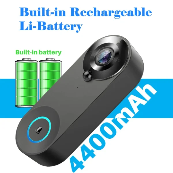 1080P Wireless Video Doorbell Camera WiFi Smart Door Bell Tuya Smart Home Security Motion Detect Night Vision Intercom Doorbell - Image 18