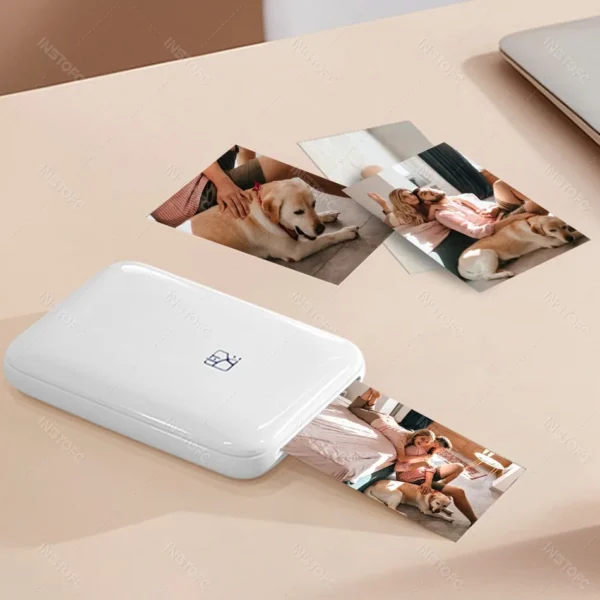 MT53 Color Photo Wifi Printer Portable Mobile Phone Mini Bluetooth Handheld Pocket Printing Machine 2x3 inch Sticky-Backed Paper - Image 6