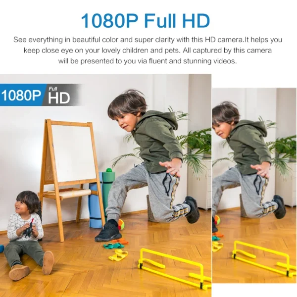 X5 Mini Camera  WiFi IP Wireless Video Recorder Security Protection Smart Home Monitoring Camera For Infants And Pets Small Cam - Image 13