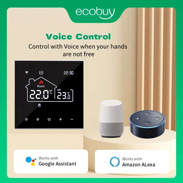 Tuya Wifi Thermostat Floor Heating  Smart Home Wifi Thermostat Electric Heating 220V Thermostats Intelligents Google Home Alexa - Image 4