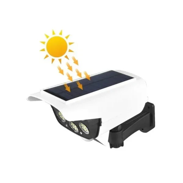 77LED Solar Light Simulation Security Dummy Camera Motion Sensor Outdoor Night Light IP65 Waterproof Lamp 3 Mode For Home Garden - Image 16