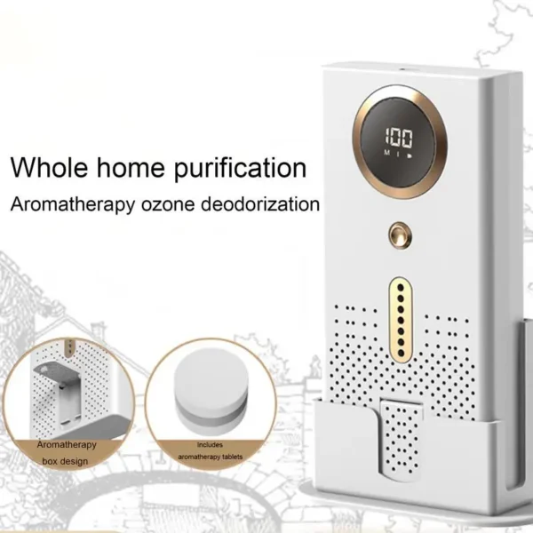 Electric refrigerator air purifier Bedroom deodorizer Effectively remove odors and keep the bedroom fresh Long battery life