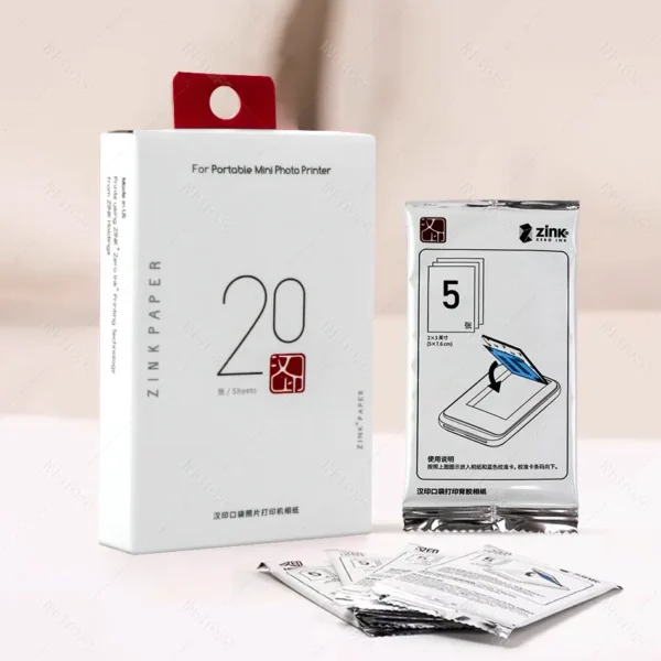 MT53 Color Photo Wifi Printer Portable Mobile Phone Mini Bluetooth Handheld Pocket Printing Machine 2x3 inch Sticky-Backed Paper - Image 22