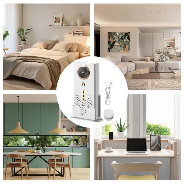 Electric refrigerator air purifier Bedroom deodorizer Effectively remove odors and keep the bedroom fresh Long battery life - Image 19