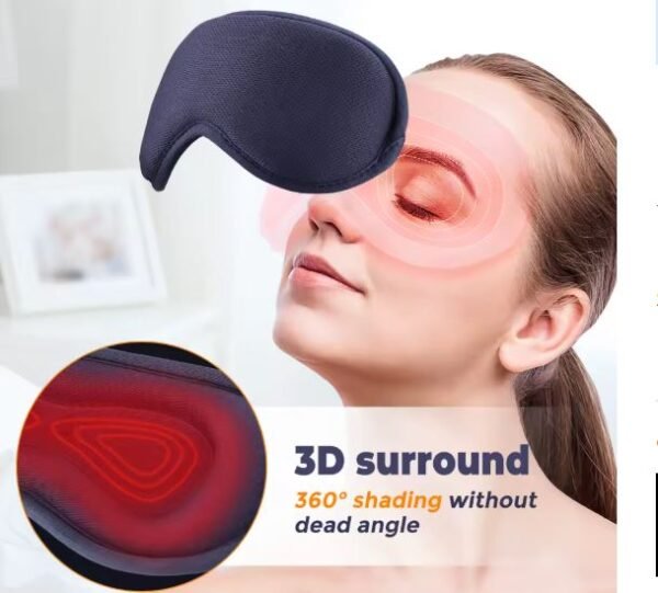 Eye Massager Vibration Airbag Pressure Hot Compress Eye Massager Bluetooth Music - Image 3
