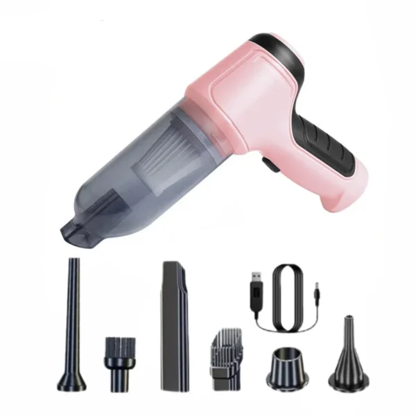 Car Vacuum Cleaner Strong Suction Cleaning Mini Machine Wireless Portable Handhled Blower Machine Air Duster for Home Appliances - Image 8