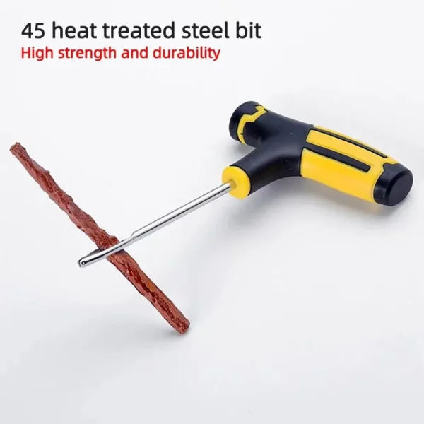 23pcs/42pcs Car Tire Repair Kit, Puncture Plug Tools Tyre Puncture Emergency For Tire Strips Stirring Glue Repair Tool Kit - Image 3