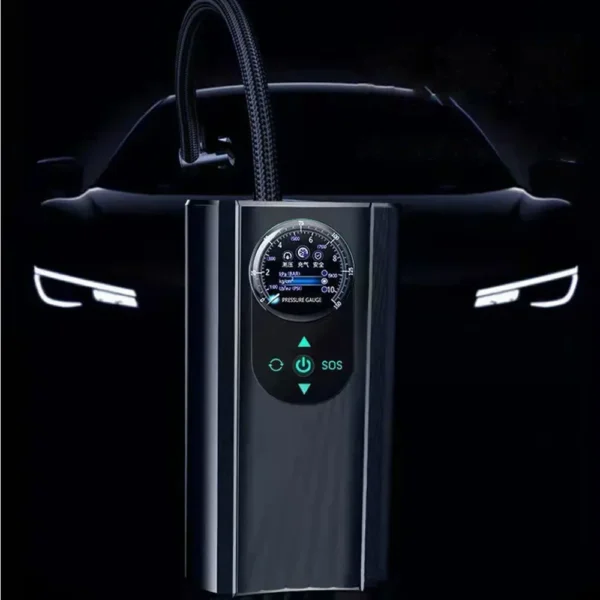 Electric Air Pump Tire Inflator Portable Compressor Digital Display 150PSI Rechargeable Inflator Quick Inflating  for Car - Image 6