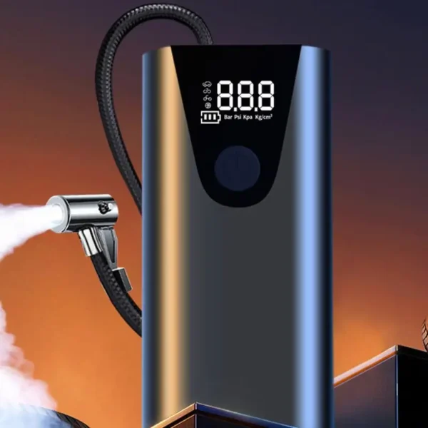 Portable Car Tire Inflator Air Pump For Car Tires Air Compressor Rechargeable Air Pump Tire Air Compressor Bikes Tire Pump - Image 3