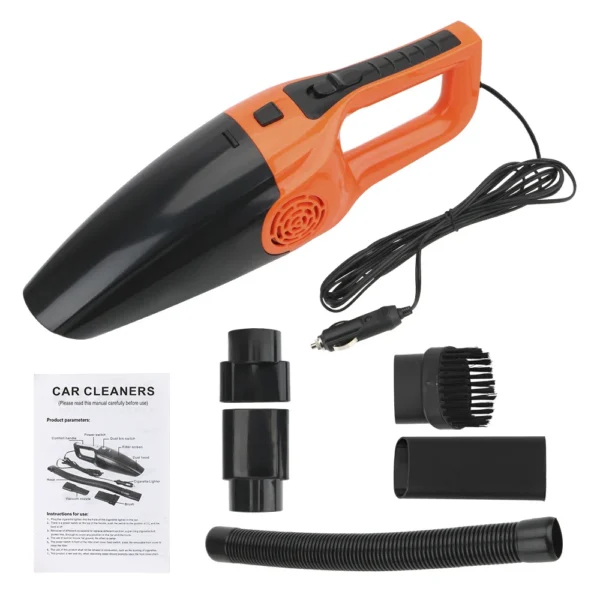 Car Vacuum Cleaner Portable Wet And Dry dual-use Vacuum Cleaner Powerful Handheld Mini Vaccum Cleaners High Suction 12V 120W - Image 7