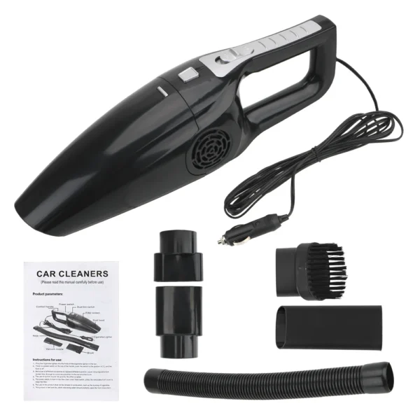 Car Vacuum Cleaner Portable Wet And Dry dual-use Vacuum Cleaner Powerful Handheld Mini Vaccum Cleaners High Suction 12V 120W - Image 2