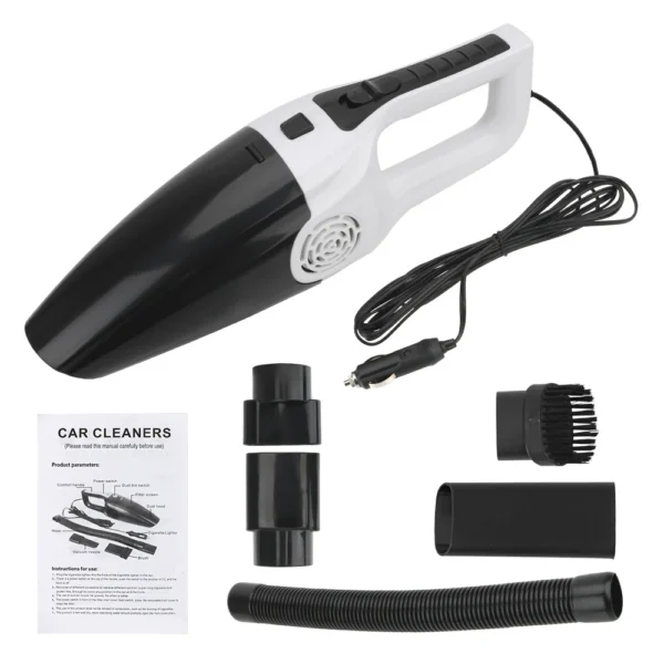 Car Vacuum Cleaner Portable Wet And Dry dual-use Vacuum Cleaner Powerful Handheld Mini Vaccum Cleaners High Suction 12V 120W - Image 8