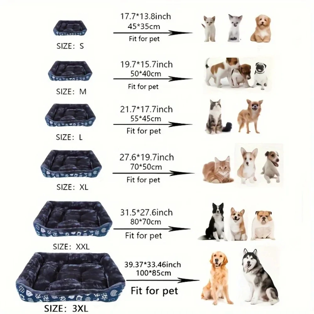 Pet Dog Bed Sofa Mats Pet Products Coussin Chien Animals Accessories Dogs Basket Supplies For Large Medium Small House Cat Bed - Image 3