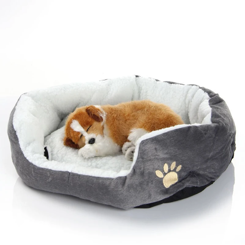 Dog Bed Cat Bed Pet Beds with Thickened PP Cotton Dog Cave Bed and SofaSuitable for Small Puppy Cat Bed - Image 2