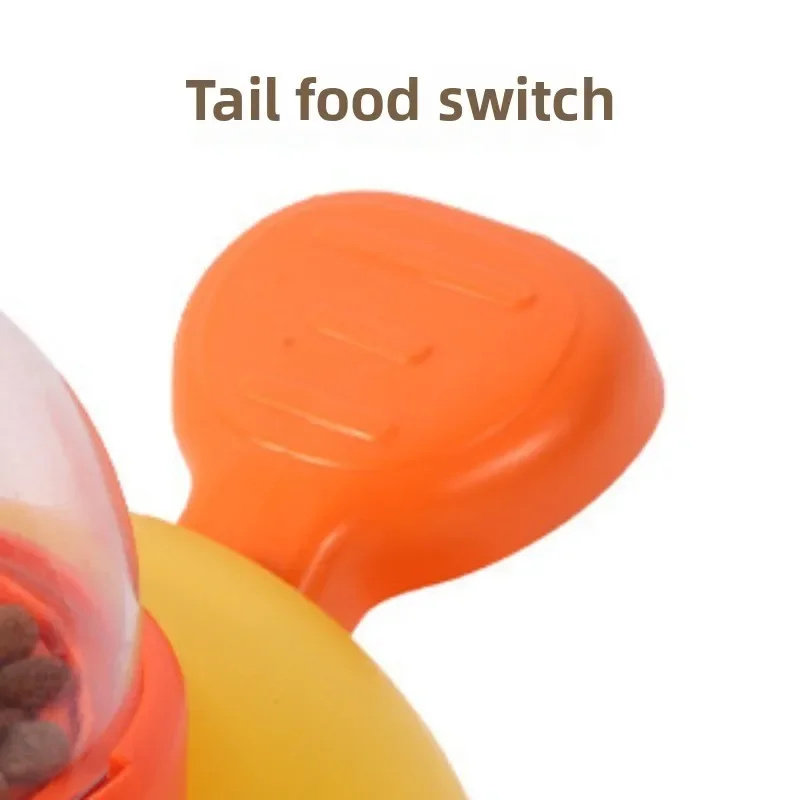 Automatic Dog Puzzle Feeder Interactive Toys Pet Food Treat Dispenser Cartoon Duck Design Anti-slip Pet Feeder for Dog Training - Image 3