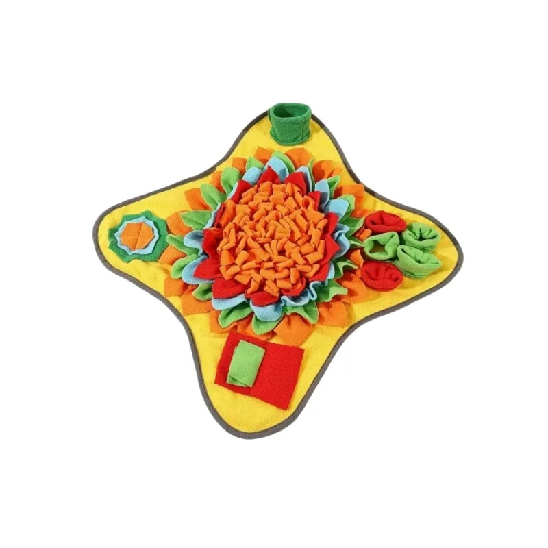 Pet Sniffing Training Mat Dogs Cats Educational Stress Relief Bite Resistant Slow Food Mat Pets Eco-friendly Training Blanket - Image 7